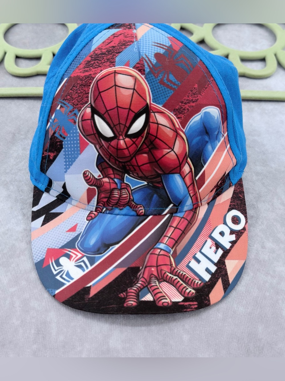 Marvel Spider-Man Blue & Red Kids Baseball Cap